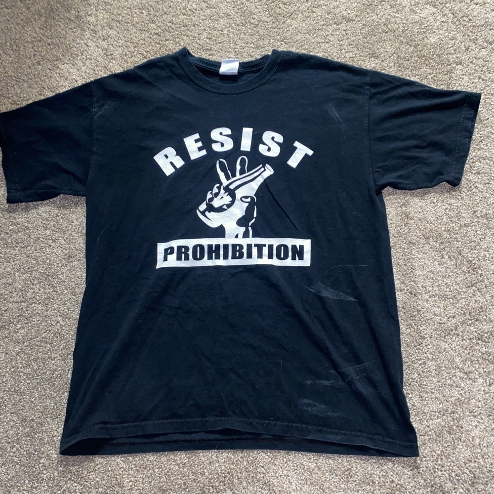 Resist prohibition shirt